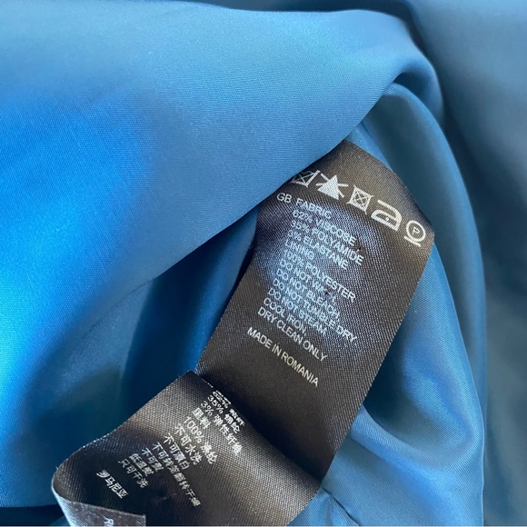 REISS Verdia Cocktail Satin Dress - Picture 8 of 10